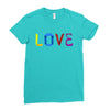 love Ladies Fitted T-Shirt