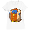 nationalhotdogday Ladies Fitted T-Shirt