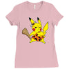 caveman mouse Ladies Fitted T-Shirt