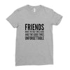 friends Ladies Fitted T-Shirt