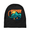 coffee and adventure Baby Beanies
