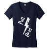 pot head funny Women's V-Neck T-Shirt