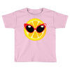 Lemon with Disco Glasses Toddler T-shirt