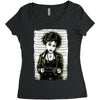 back in the old days Women's Triblend Scoop T-shirt