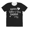 Happy First Father's Day Daddy All Over Women's T-shirt