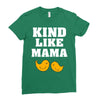 Kind As A Mother Ladies Fitted T-Shirt