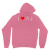 i love house music Unisex Hoodie
