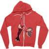 pin up girl Zipper Hoodie