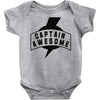 captain awesome Baby Onesie