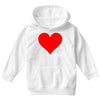 Besties Heart Family Matching Youth Hoodie