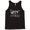 cream rock band punk Tank Top