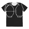 dove v's grenade banksy art All Over Women's T-shirt
