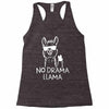 no drama llama Racerback Tank