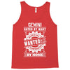 Gemini Hated By Many Wanted By Plenty Tank Top