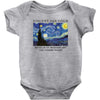 Vincent Van Gogh The Starry Night Baby Bodysuit