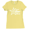 us army proud mom Ladies Fitted T-Shirt