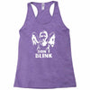 weeping angel   who   don't blink   dr   cult tv Racerback Tank