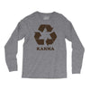 karma recycle Long Sleeve Shirts