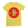 D Ladies Fitted T-Shirt