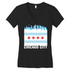 Chicago City Women's V-Neck T-Shirt