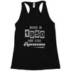 made in 1950 and still awesome Racerback Tank