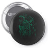 green vigilance Pin-back button