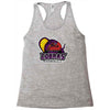 purple champs Racerback Tank