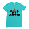 campfire Ladies Fitted T-Shirt