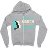 Women's March New York Zipper Hoodie