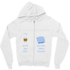 select your monday Zipper Hoodie