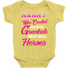 nanny was created because grandkids t shirt Baby Onesie
