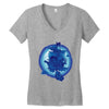 pirate owls Women's V-Neck T-Shirt