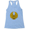 gold owl Racerback Tank