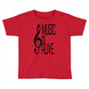 music lover Toddler T-shirt