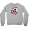 cute lop eared rabbit Crewneck Sweatshirt