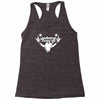 headbanger  funny Racerback Tank