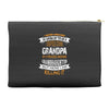 Super Cool Grandpa Of A Freaking Awesome Granddaughter Accessory Pouches