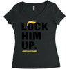 Lock Him Up Women's Triblend Scoop T-shirt