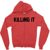 killing it bullet Zipper Hoodie