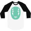 kaonashi mask spirited away 3/4 Sleeve Shirt
