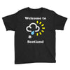 scottish weather Youth Tee