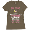 god found autism moms Ladies Fitted T-Shirt