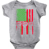 fist raised and proud! Baby Bodysuit