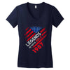 legends are born in 1987 hoodie 6 Women's V-Neck T-Shirt