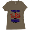 miss bitch Ladies Fitted T-Shirt
