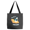 reading is jawsome Tote Bags