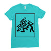 don't touch Ladies Fitted T-Shirt