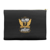 All Men Are Created Equal But Only The Best Are Born In January Accessory Pouches