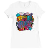 things might get weird Ladies Fitted T-Shirt