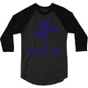 peace chinese writing language 3/4 Sleeve Shirt